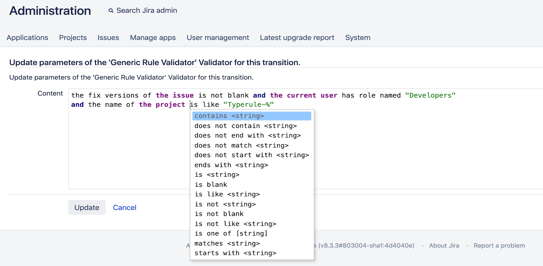 Intellisense Editor