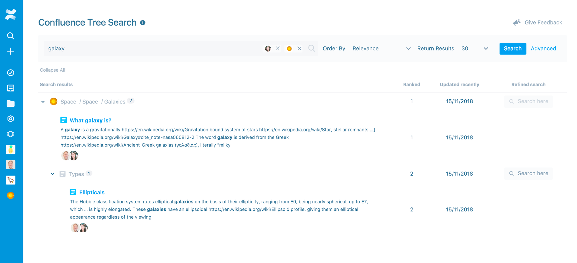Search Filters