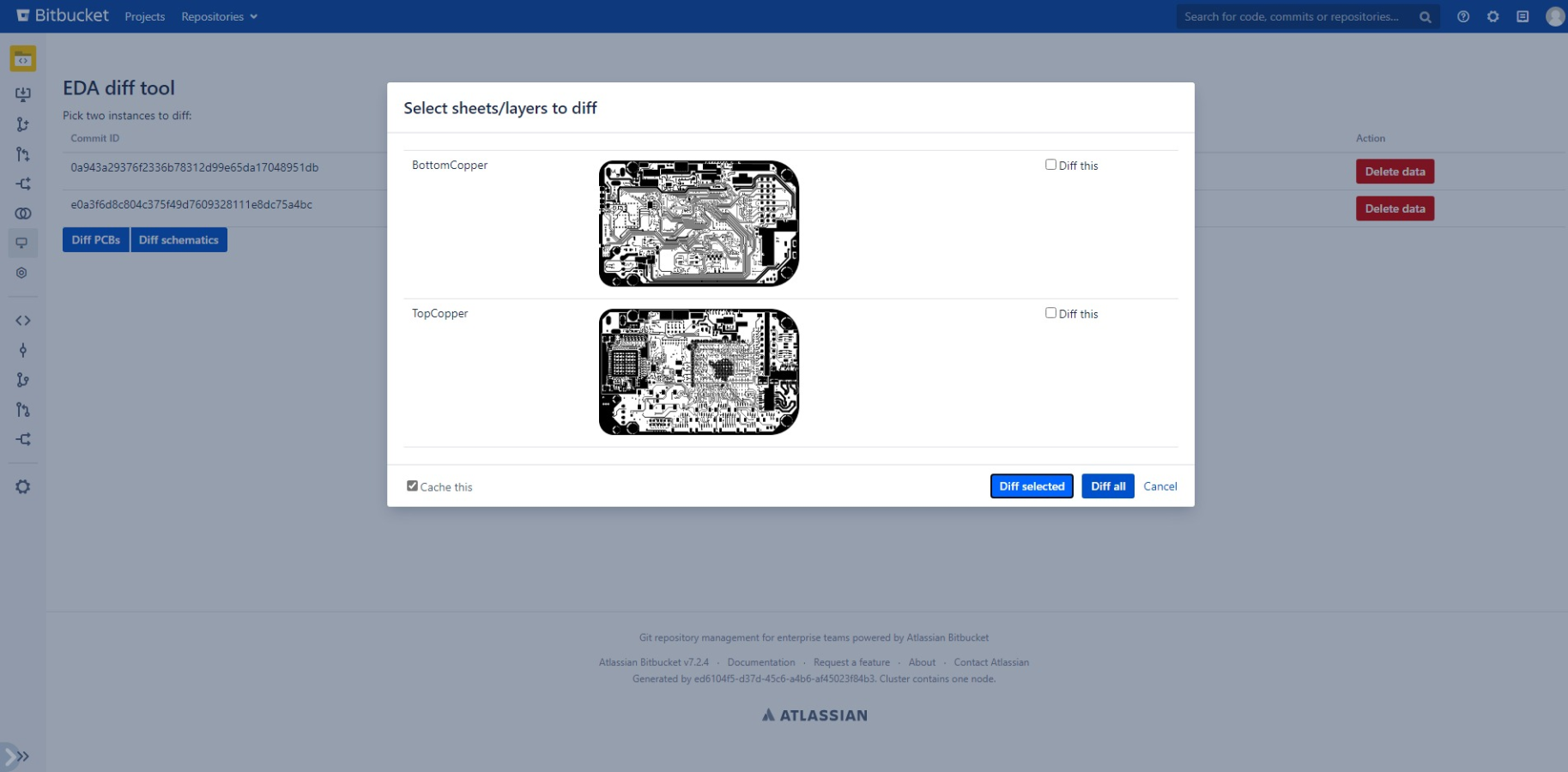 PCB layer selector