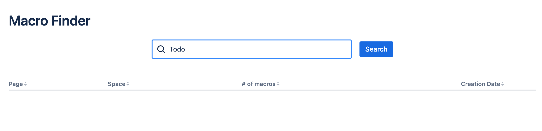 Simple Search for a Macro by Text