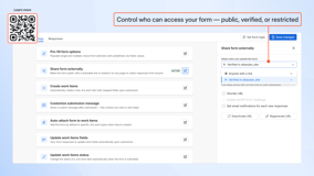 Maximum Flexibility in Form creation: choose name, drag any elements and customize your form