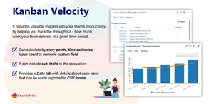 The Kanban Velocity gadget