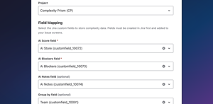 Configure fields, thresholds, blockers, and privacy options to fit how your teams assess AI readiness in Jira Cloud.