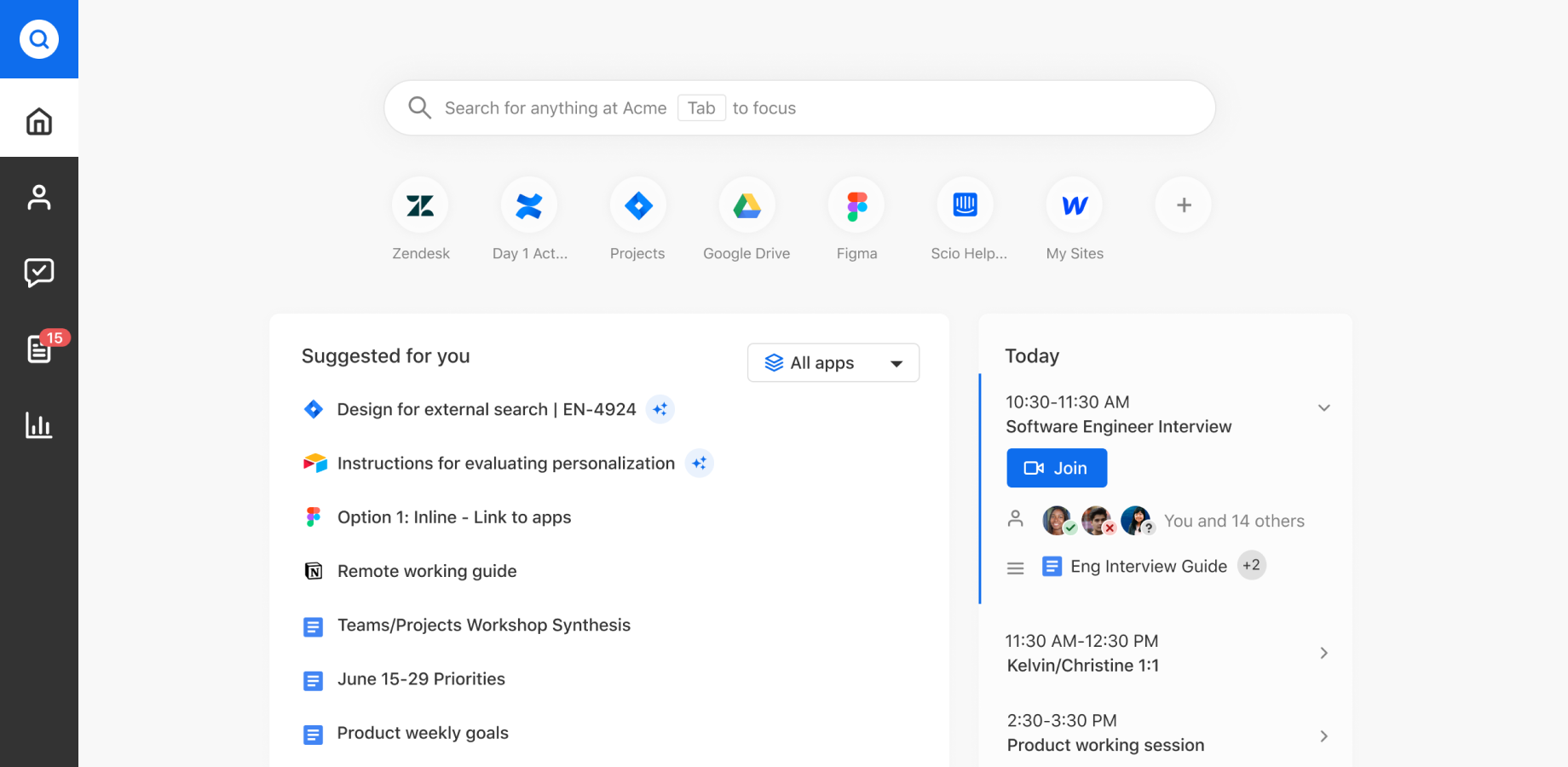 Suggested Confluence documents
