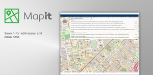 Search for addresses and issue data