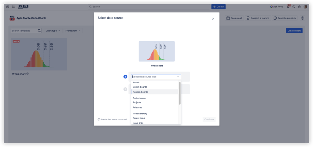 Run Monte Carlo simulations for any data source