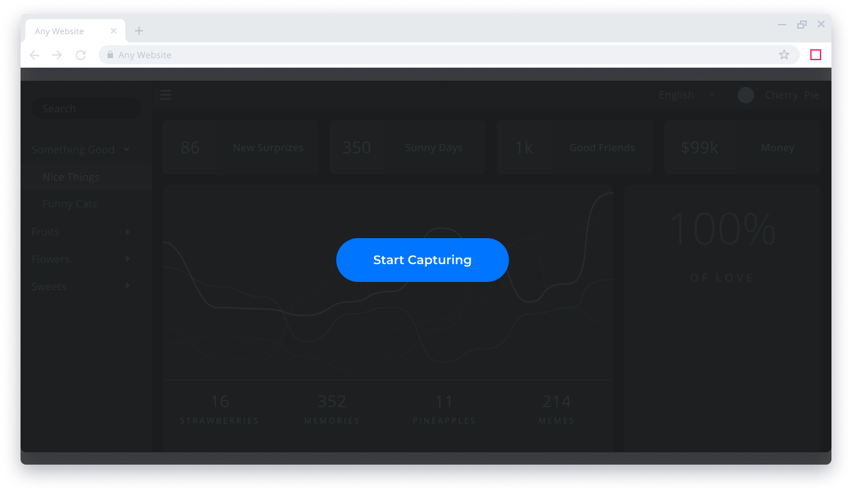 Capture solution articles