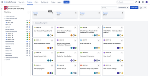 Map your estimates and calibrate your team’s reference stories by laying same-sized-stories on top of each other