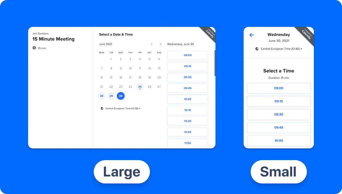 Fully responsive