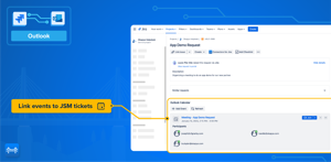 Link Microsoft Outlook events to Jira issues and tickets.