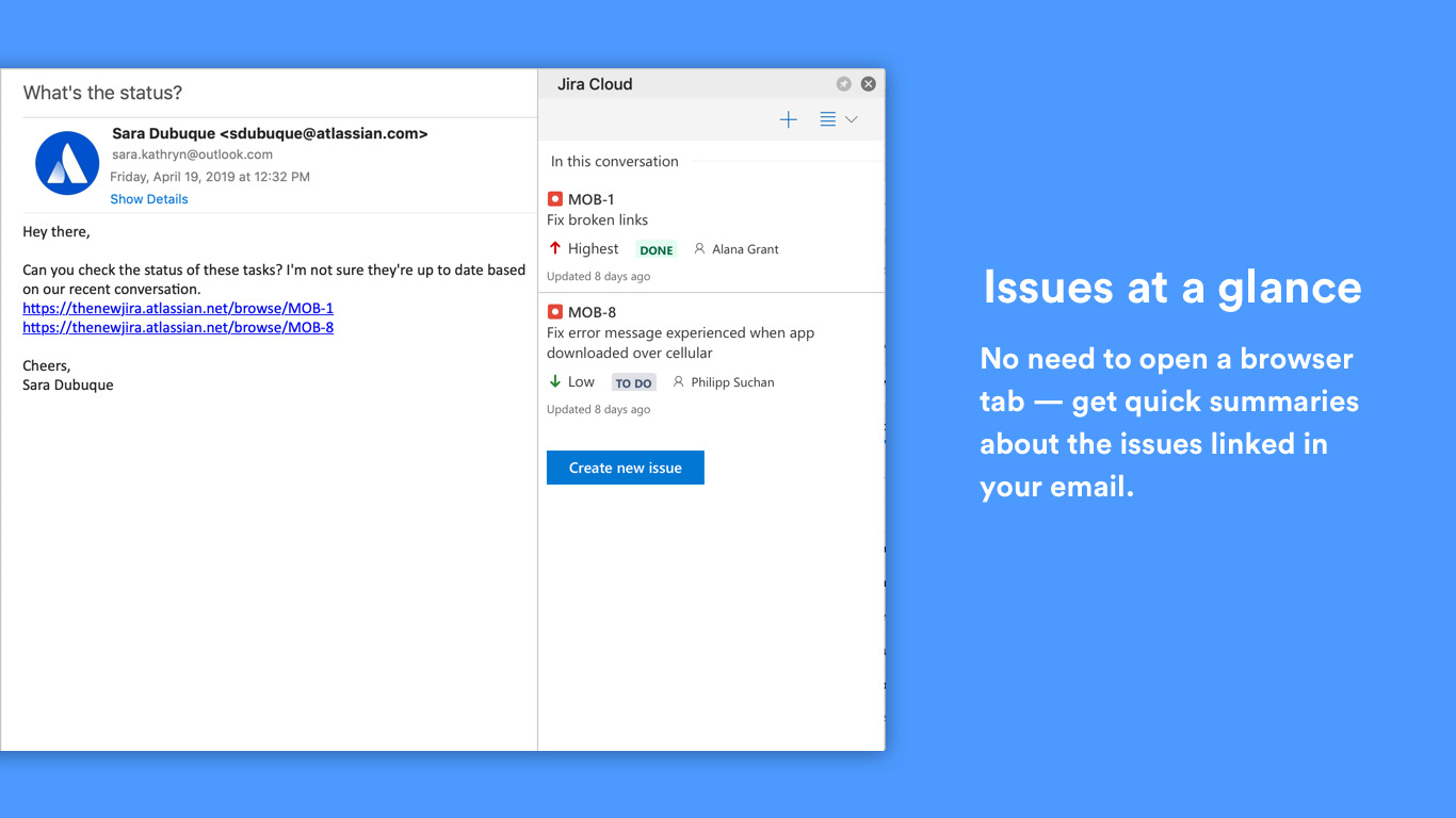 Issues at a glance