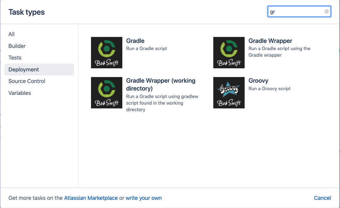 Tasks for your Groovy based builds and automation