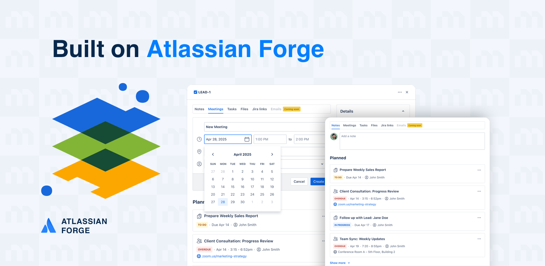 Built on Atlassian Forge