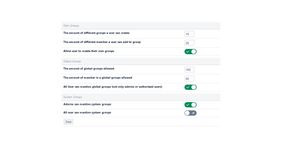 Plugin configuration view