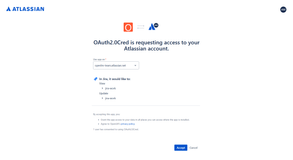 OAuth 2.O page
