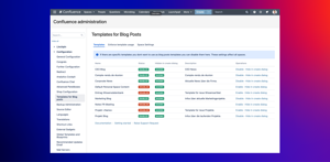 Deactivate unwanted templates or hide them in the create dialogue box.
