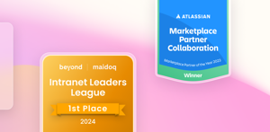 Trusted by customers worldwide and recognized as 1st place winner in the Intranet Leaders League 2024 by Beyond and Maidoq.