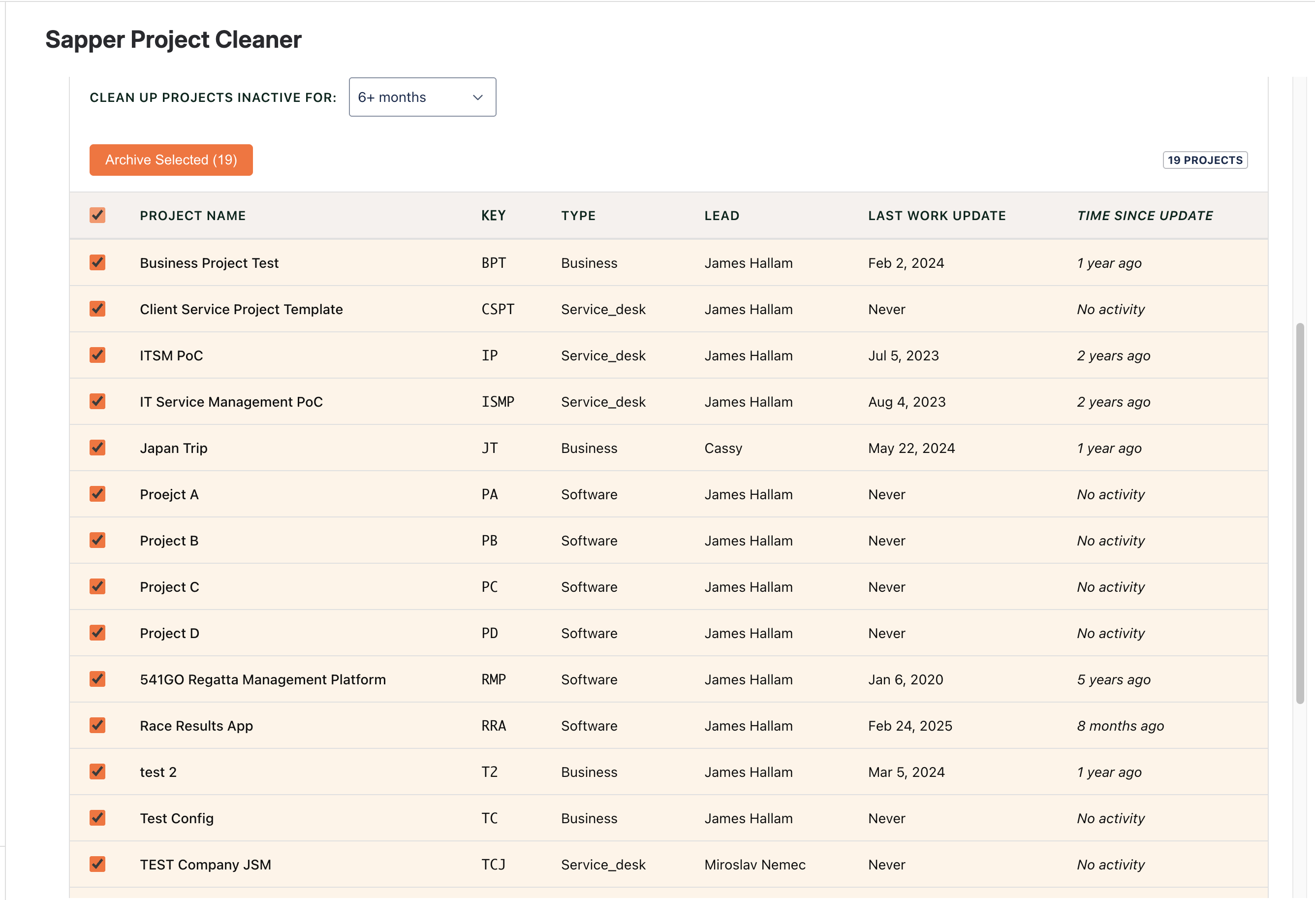 Safely performs bulk operations on hundreds of projects at a time.