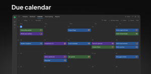 Instantly see your deadlines: track what's completed, upcoming, or past due for better clarity and timely action.