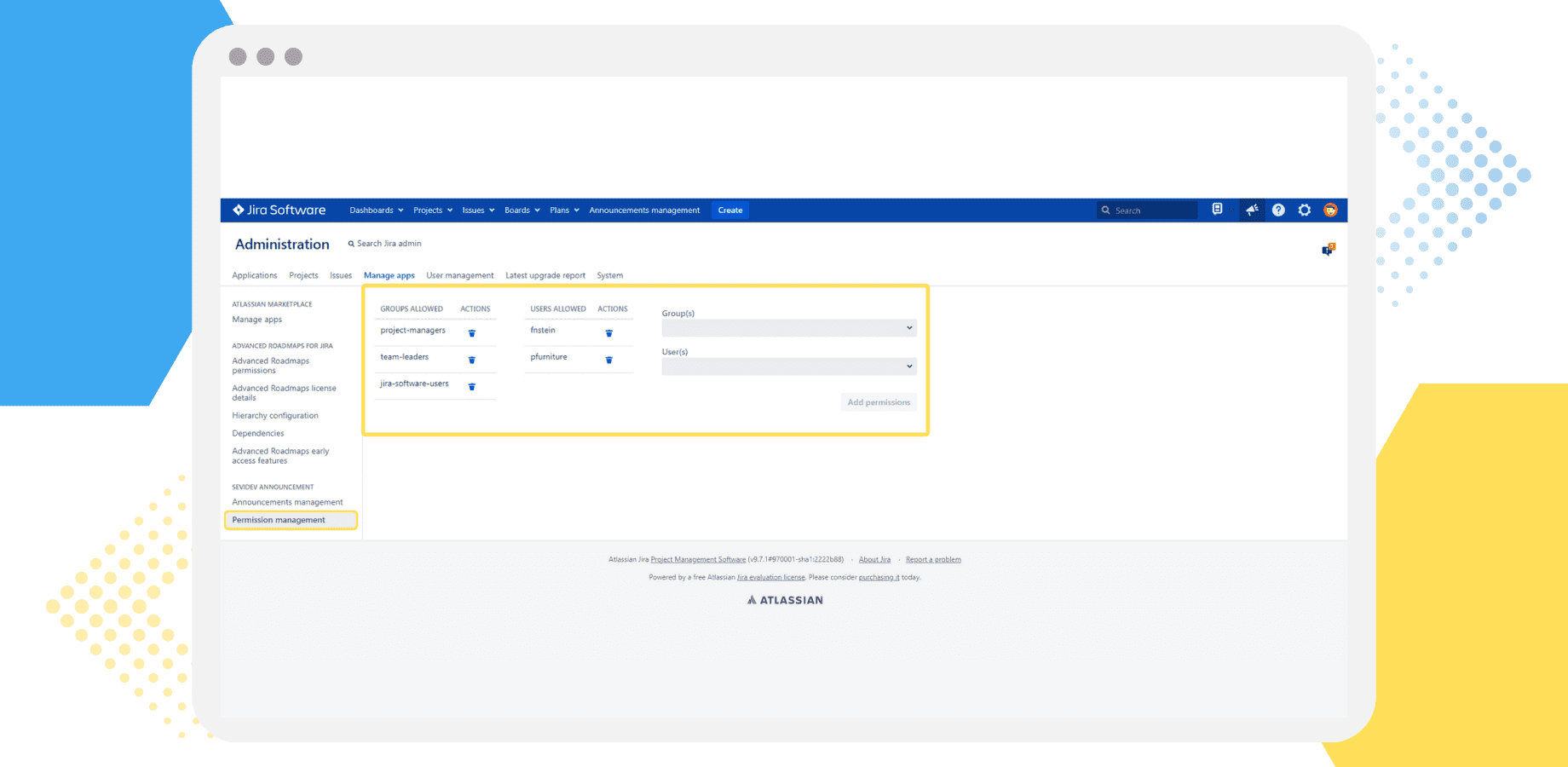 Empower your team with announcement management.