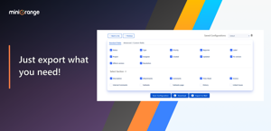 Just export what you need!