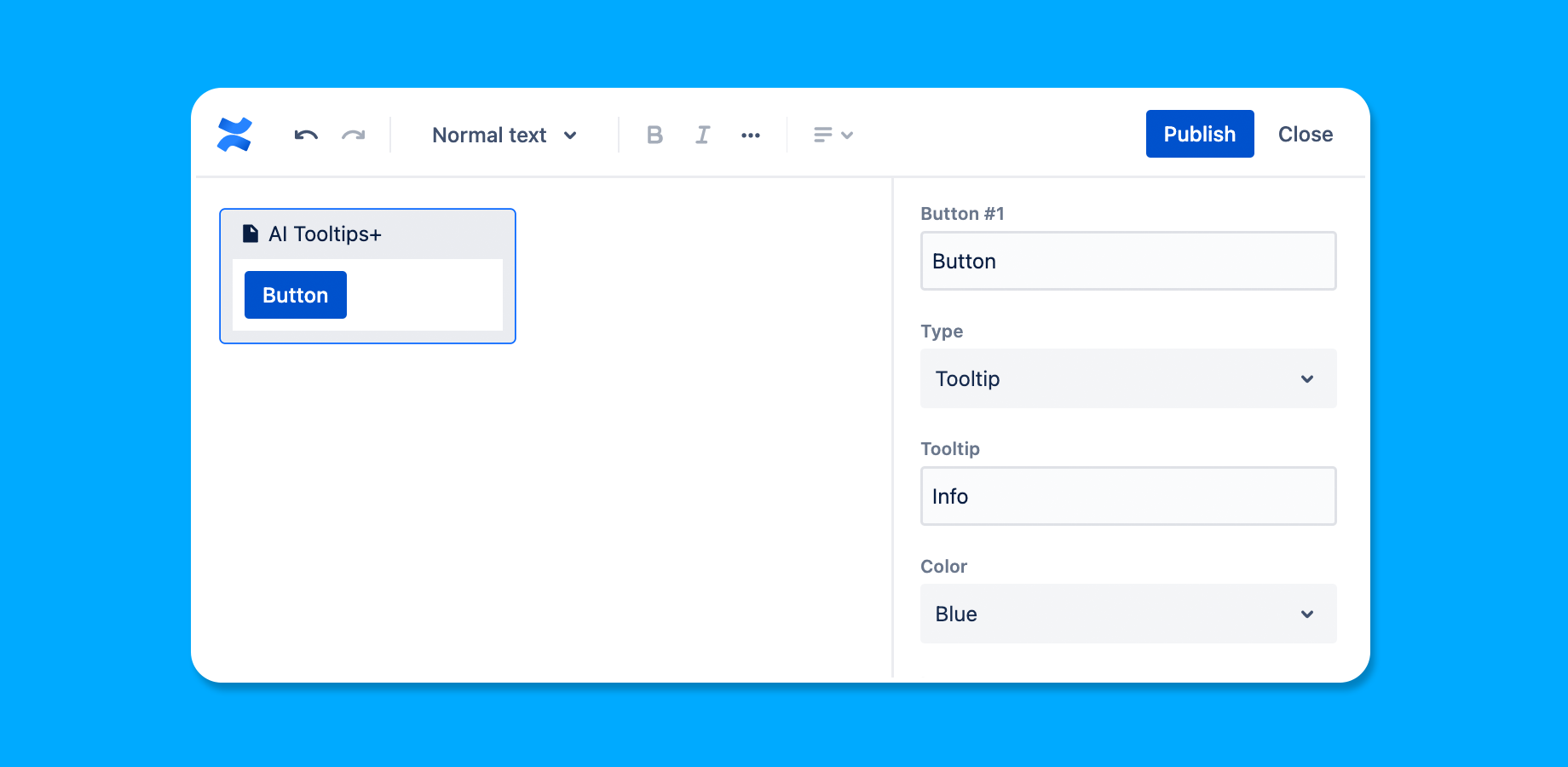 Fast customization with the inline macro editor