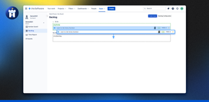 Drag-n-drop UI from backlog view