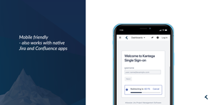 Mobile friendly. Also works with native Jira and Confluence apps.