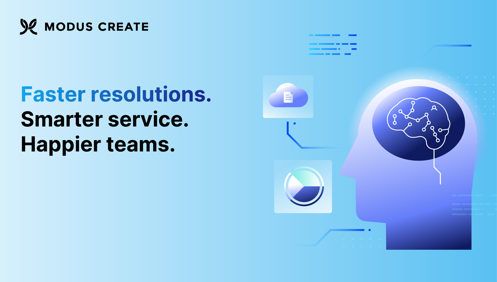 Faster resolutions. Smarter service. Happier teams.