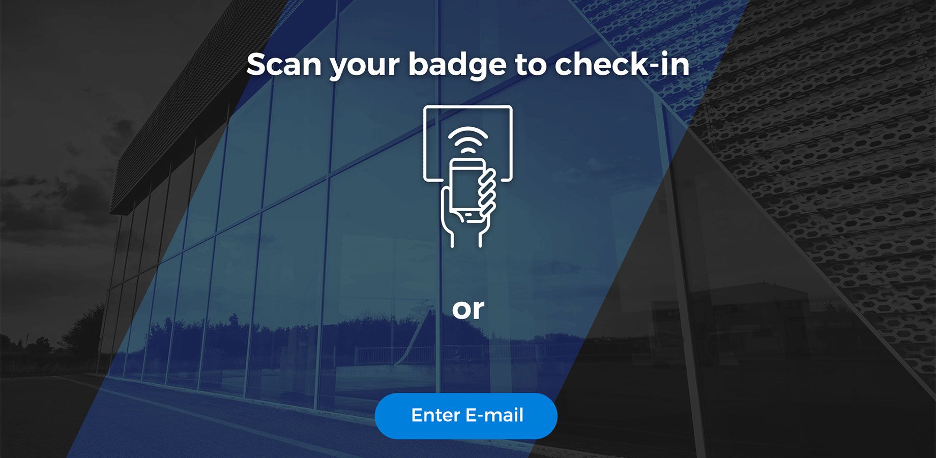 Use badges to identify an employee