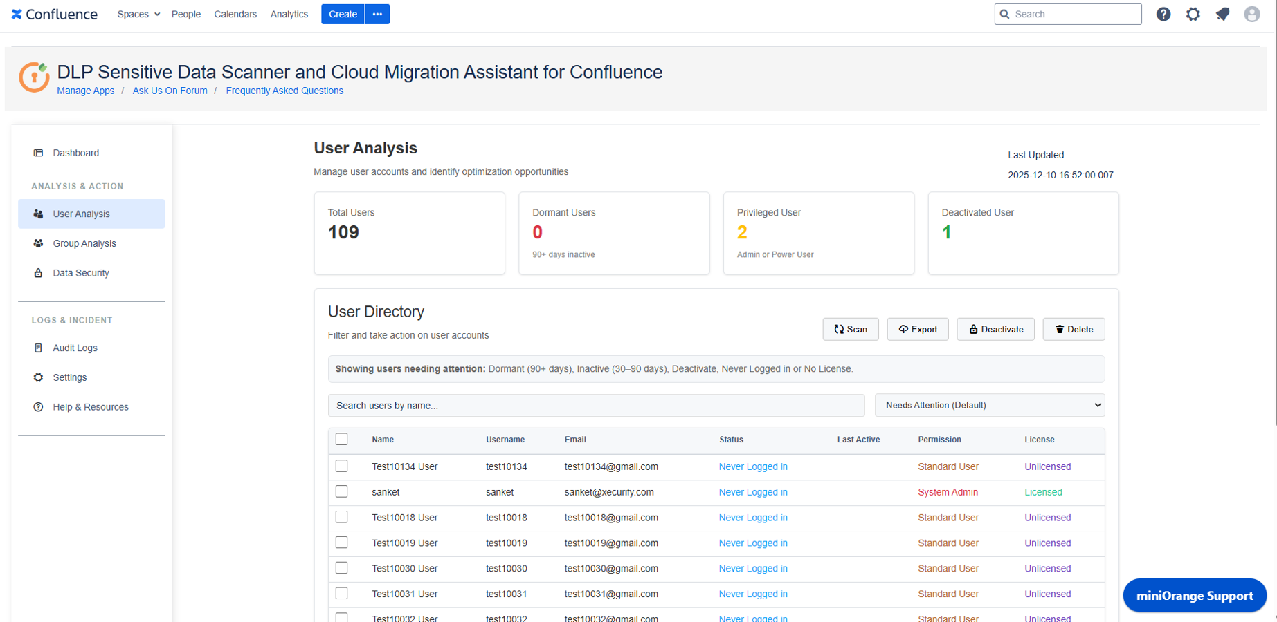 User and Group Cleanup & Optimization