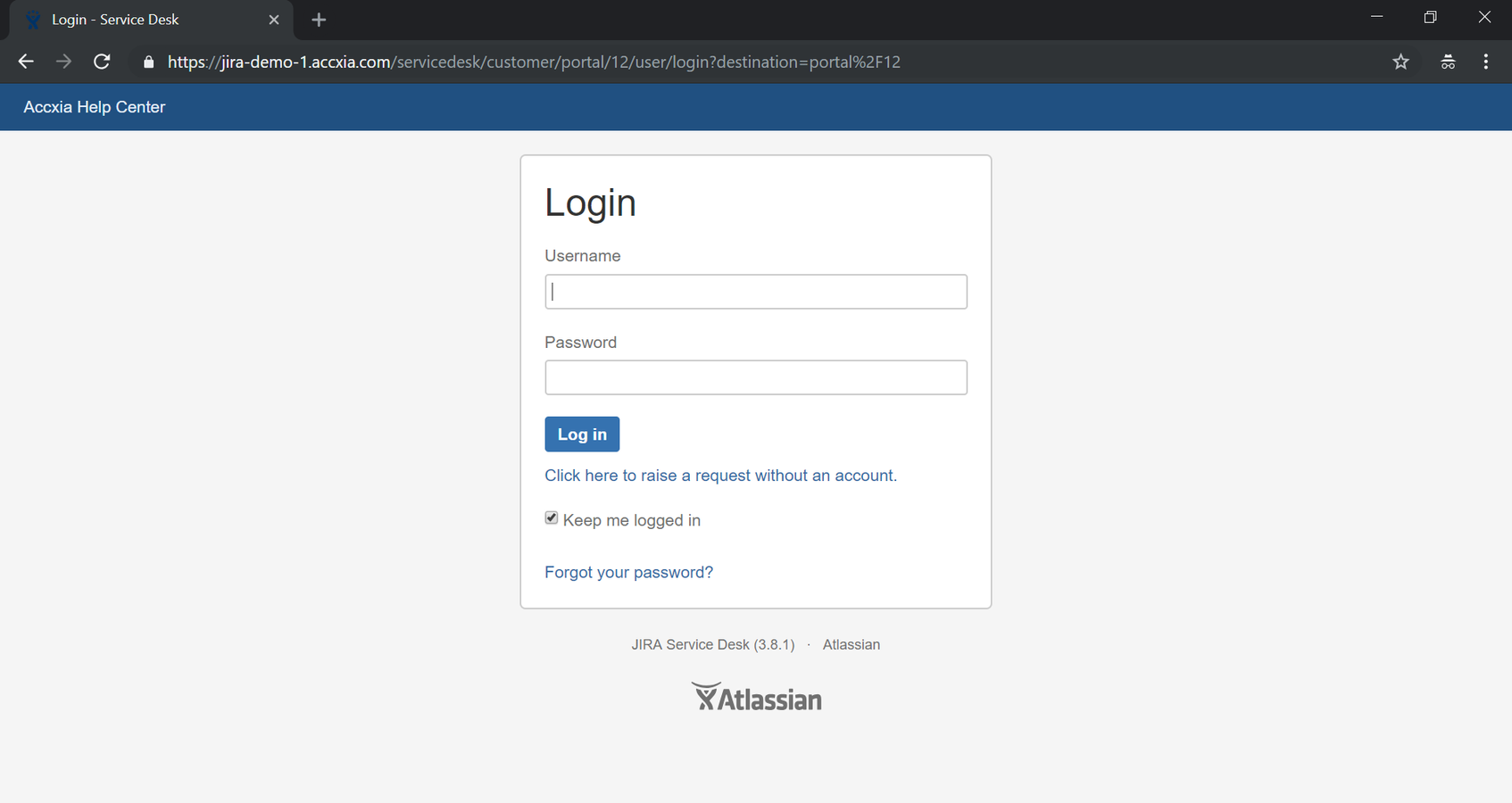 Read the Knowledge DB and Submit Requests without having an account required. Accounts are automatically created.