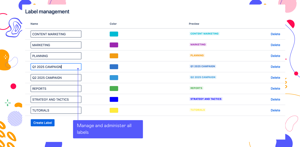 Manage and administer all labels within your Jira Cloud instance