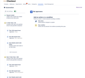 Create rules to automate your processes. e.g Auto approve orders that are less than $50.
