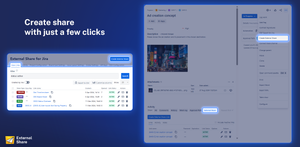 Create Share with ease