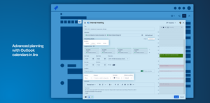 Use the advanced mode to tailor the meeting to your needs and leverage the known benefits of Outlook calendar integration in Jira, such as selecting from specific Outlook categories and determining Outlook sensitivities.