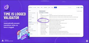 Time is logged validator