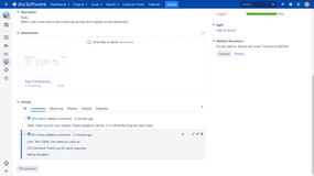 Collect customer satisfaction via email