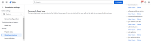 Easily manage the permission to permanently delete records with Jira Global Permissions!