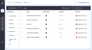 Test Notebook: Repository of All Your Test Cases