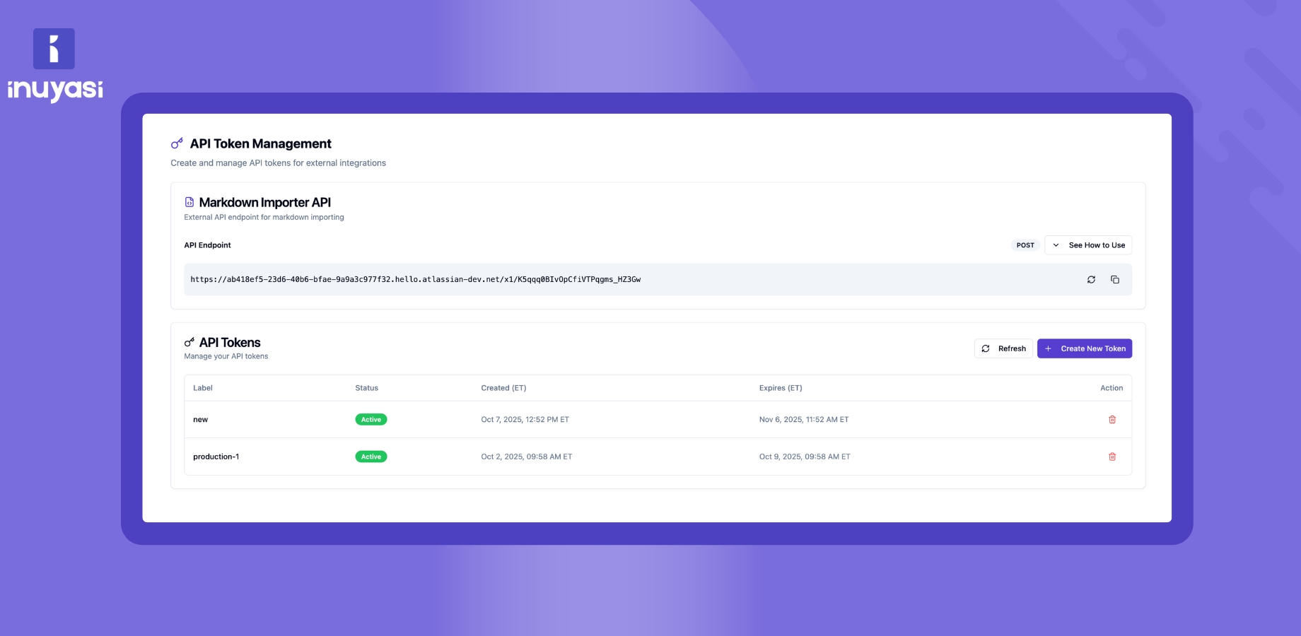 API availability