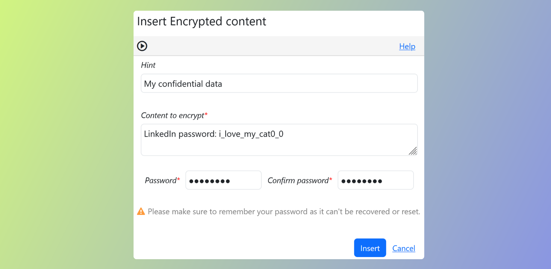 Encrypt and Protect Any Content Inline