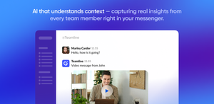 Enhance Communication: With Teamline, respond to questions using not just text, but also through engaging video and voice replies.