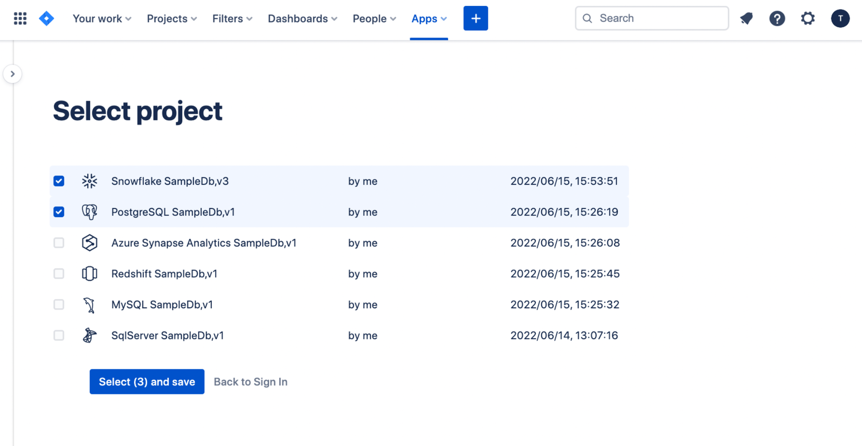 Data model tied to Jira tickets for traceability