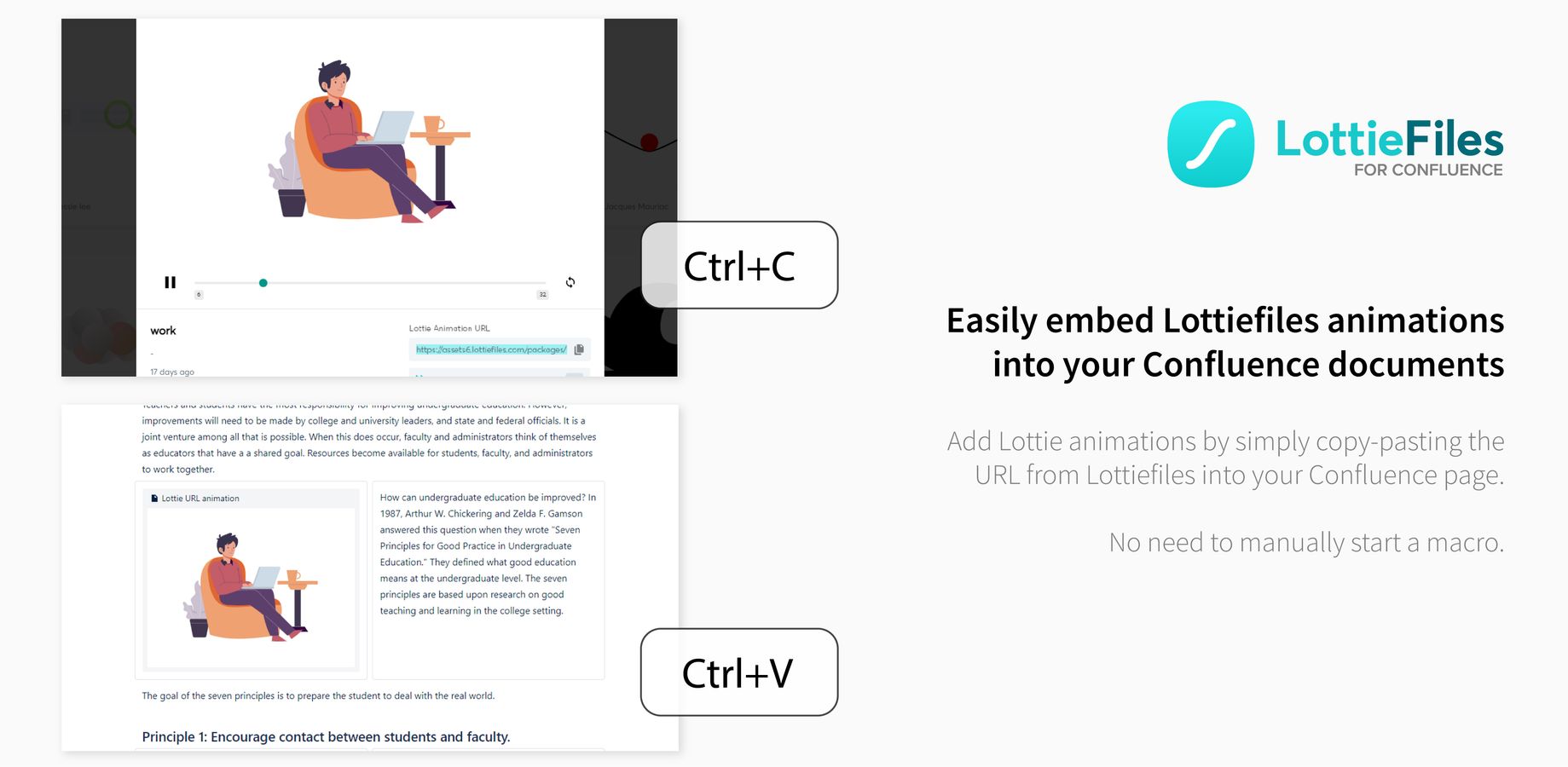 Easily embed Lottiefiles animations in Confluence