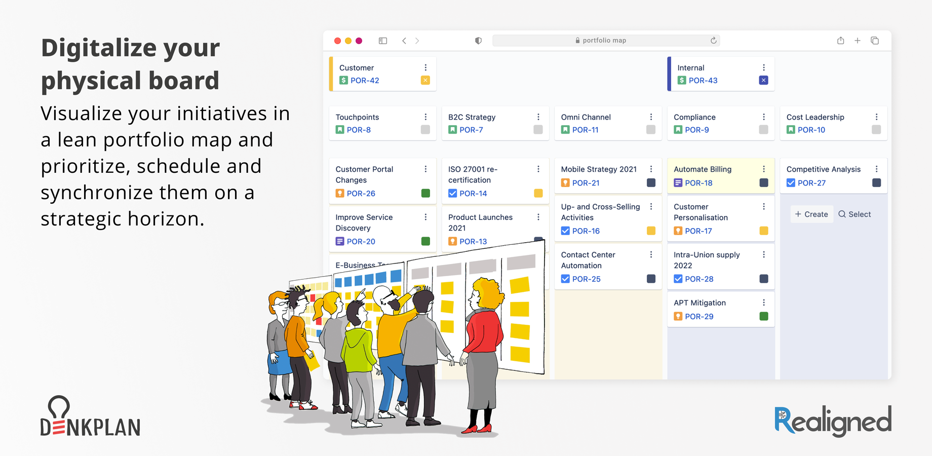 Digitalize your  physical board