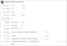 Configure plugin to work in the way you want.